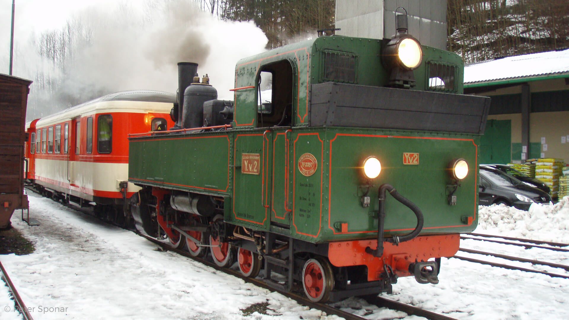 Die Tenderlokomotive kkStB Yv.2 aud der Ybbstalbahn